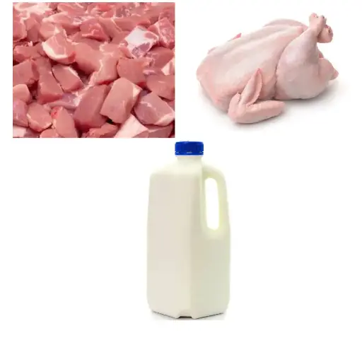 Family Pack- 3kgs Pork, 3pc chicken 1ltr goat milk 